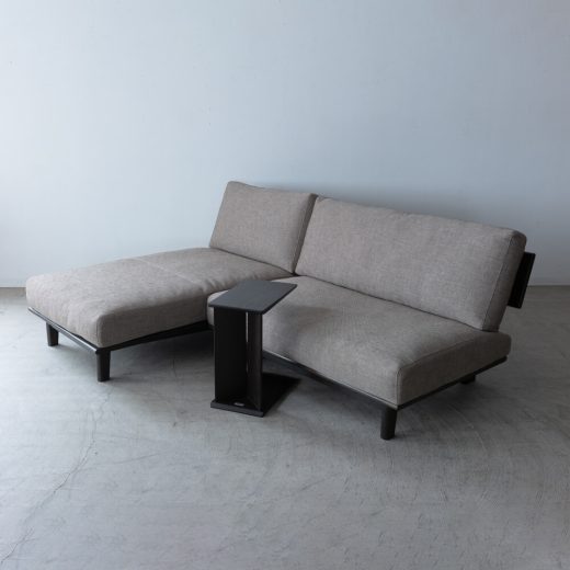 ［現品SALE］ナガノインテリア ソファ＋サイドテーブルセット/ レッドオーク材 LC034 2MSD39 / CMSD39 RO-SD ランク1