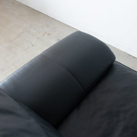 ［現品SALE］SALSA ソファ W2000 ハイバック 本革ブラック（SA）LS74102A-PD6S2-20