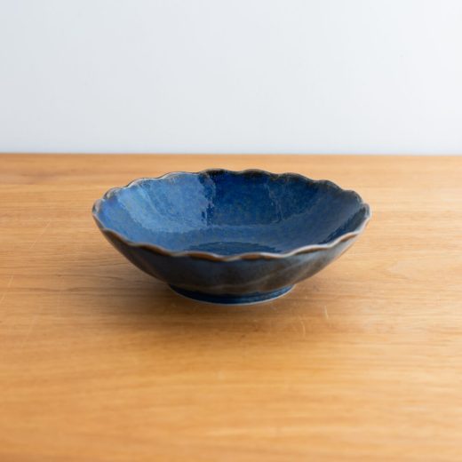 【WEB限定】藍 5寸浅丼 -器市-