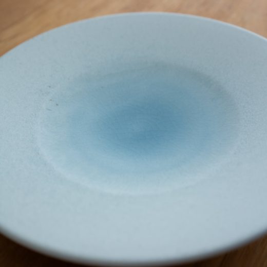 【WEB限定】氷結ブルー 輪二重6.5皿 -器市-