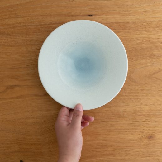 【WEB限定】氷結ブルー 輪二重6.5皿 -器市-