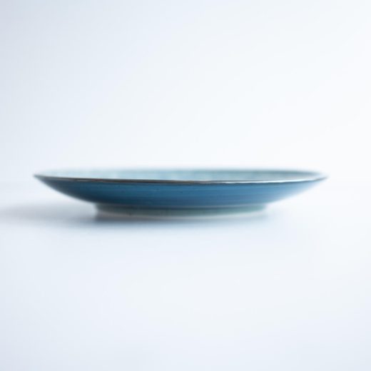 【WEB限定】益子唐草 丸8寸皿 -器市-