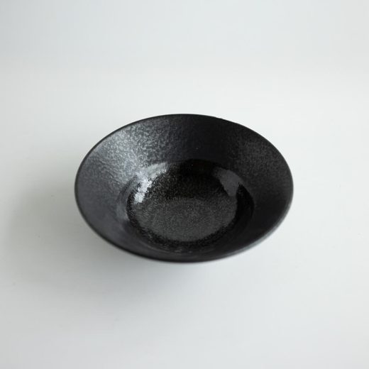 【WEB限定】黒ちぢれ輪二重6.5深鉢 -器市-