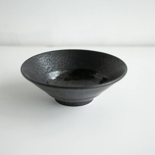 【WEB限定】黒ちぢれ輪二重6.5深鉢 -器市-