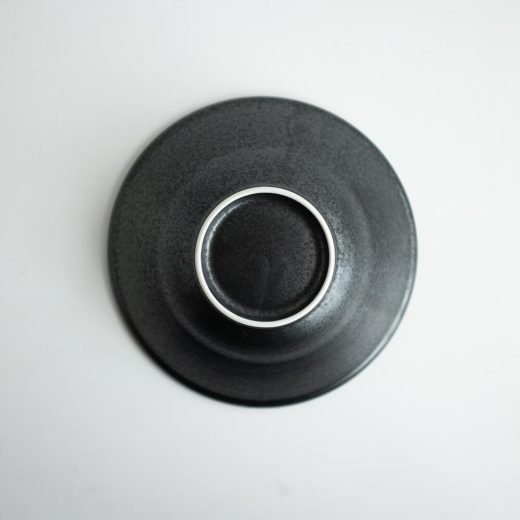 【WEB限定】黒ちぢれ輪二重6.5深鉢 -器市-