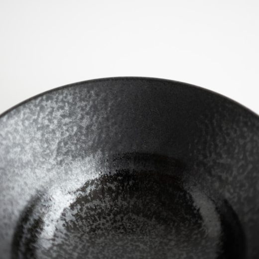 【WEB限定】黒ちぢれ輪二重6.5深鉢 -器市-