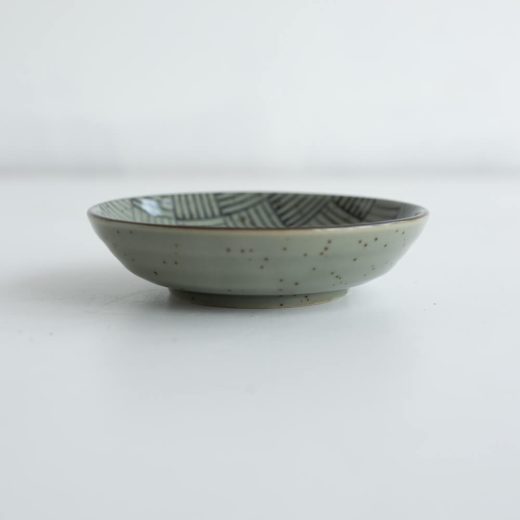 【WEB限定】染付3.3豆皿 籠目 -器市-