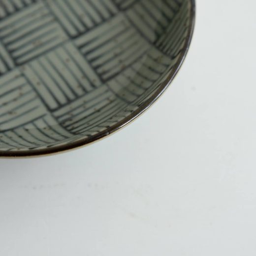 【WEB限定】染付3.3豆皿 籠目 -器市-