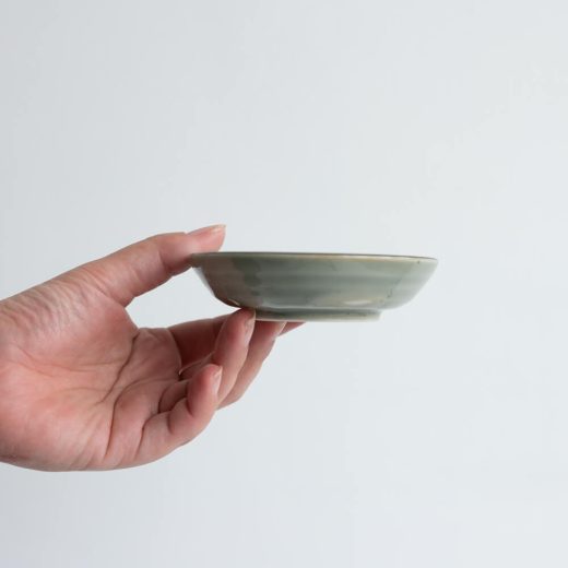 【WEB限定】染付3.3豆皿 青海波 -器市-
