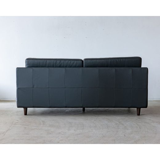 ［現品SALE］SALSA ソファ W2000 ハイバック 本革ブラック（SA）LS74102A-PD6S2-20