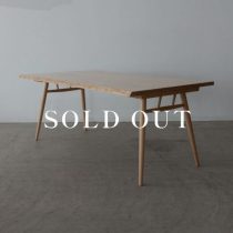 ONLY イタヤカエデ W1700 剥ぎテーブル 売り切れ