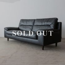 アウトレット家具のSALSA ソファ W2000 ハイバック 本革ブラック(SA)LS74102A-PD6S2-20 売り切れ