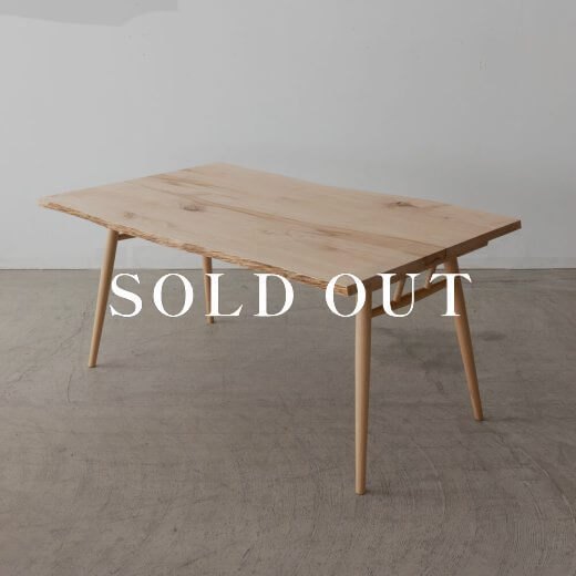 ONLY トチ（5） W1450 剥ぎテーブル売り切れ