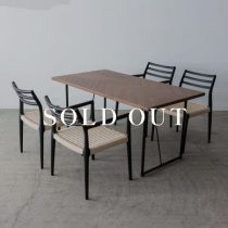 アウトレット家具の［現品SALE］ダイニング5点セット 売り切れ