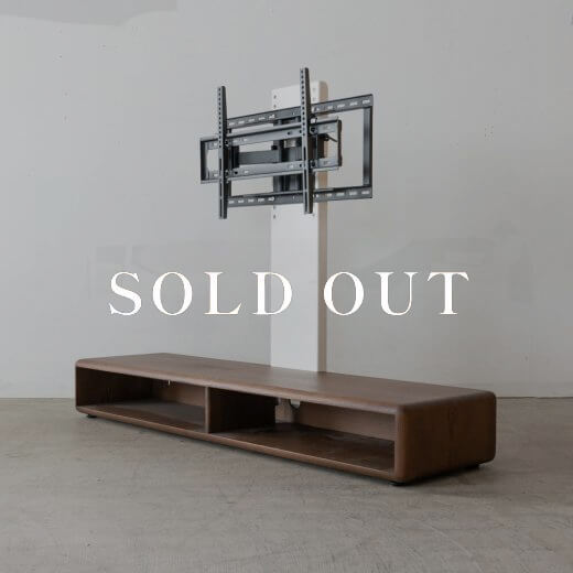 アウトレット家具の［数量限定］BRIDGE ウォールクロース TVスタンド［DB］売り切れ