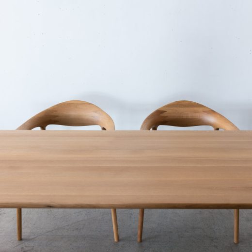 ［現品SALE］BRIDGE アームチェア（NA）座面：R2ブラック（革）