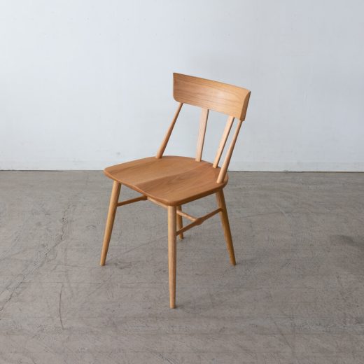 【展示品廃盤特価】Cielo ダイニング4点セット テーブル / シンチェア×2 / ベンチ（ホワイトオーク無垢材 オイル仕上げ）