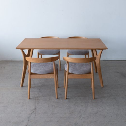 ［現品SALE］ダイニング5点セット アッシュ / ウレタン