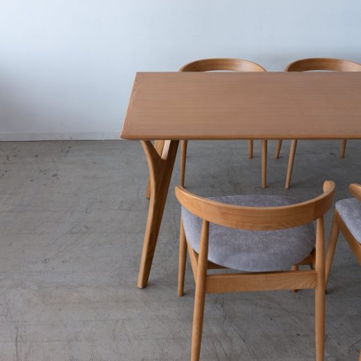 ［現品SALE］ダイニング5点セット アッシュ / ウレタン