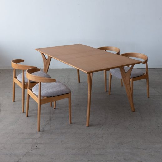 ［現品SALE］ダイニング5点セット アッシュ / ウレタン