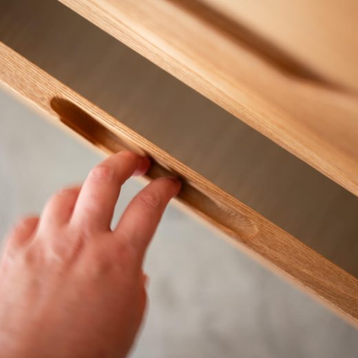 ［B品］Prisma 60 チェスト タモ材 / オイル