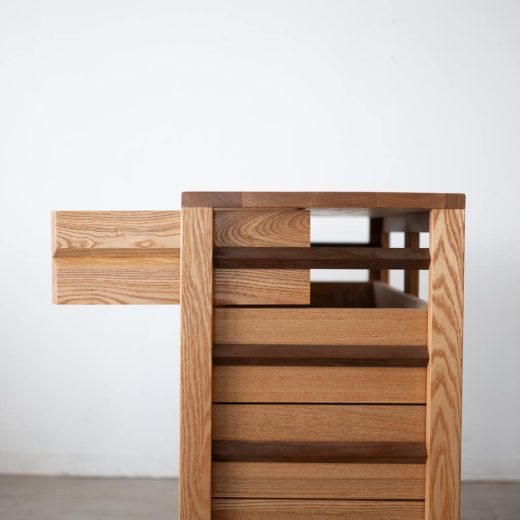 ［B品］Prisma 60 チェスト タモ材 / オイル