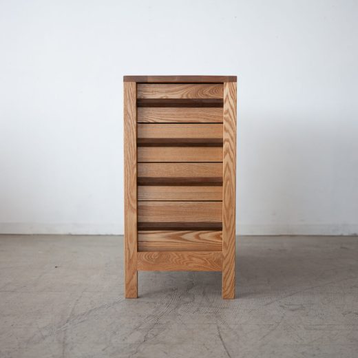 ［B品］Prisma 60 チェスト タモ材 / オイル