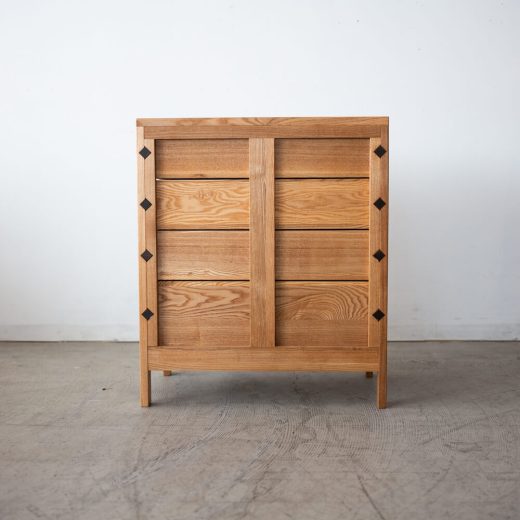 ［B品］Prisma 60 チェスト タモ材 / オイル