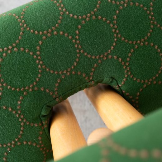 ［アップサイクル品］VARIER(バリエール)バランスチェア 姿勢矯正 張地ミナペルホネン tambourine /グリーン if1072