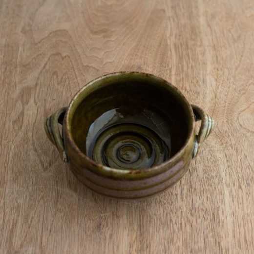 【WEB限定】イラボ織部 耳付ポット -器市-