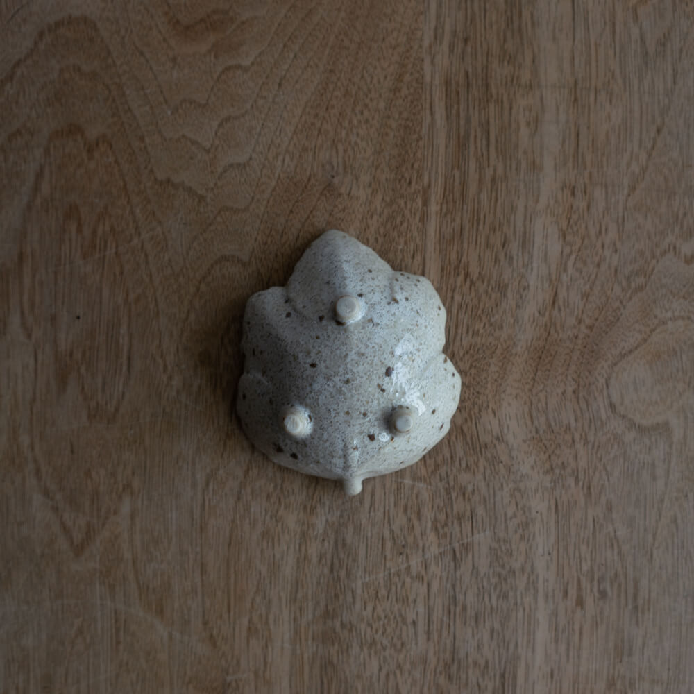 【WEB限定】うのふ 葉型珍味 ブルー -器市-