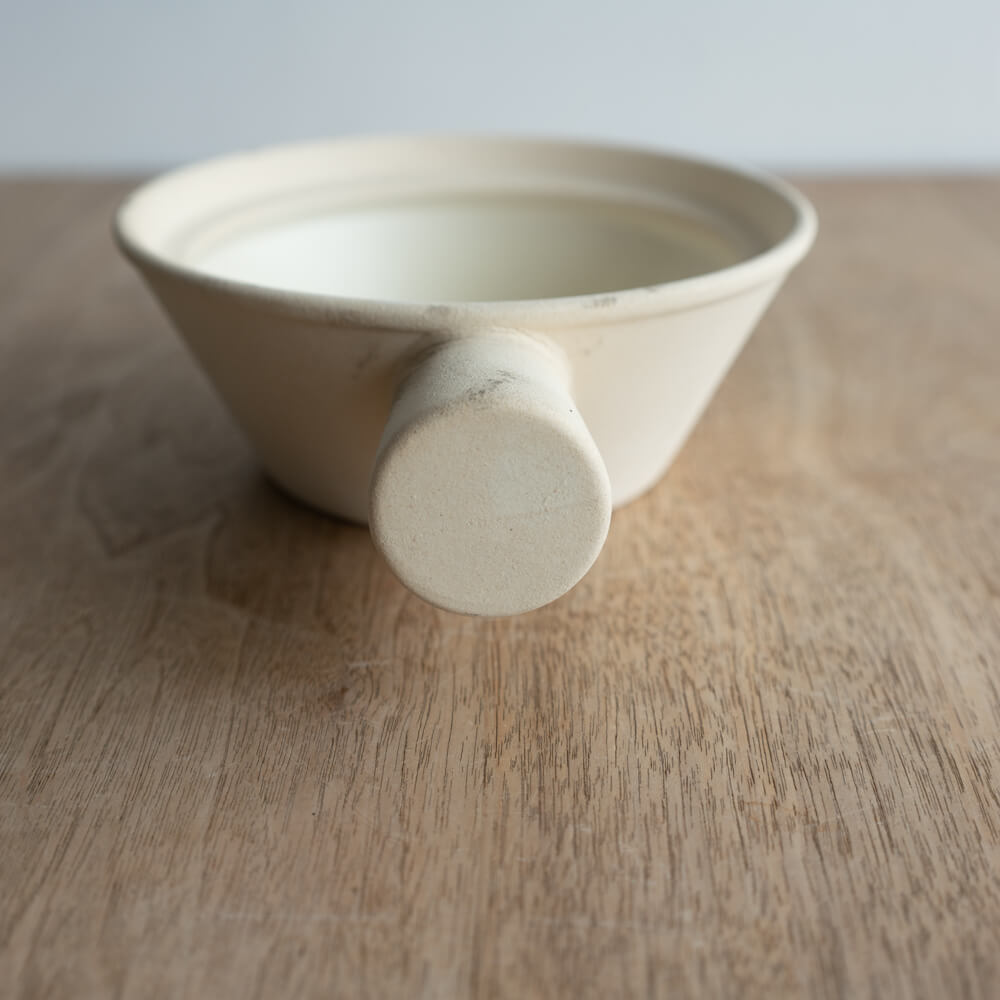 【WEB限定】素焼き片手鍋 WH -器市-