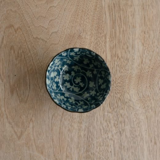 【WEB限定】益子唐草 梅型珍味小付 -器市-
