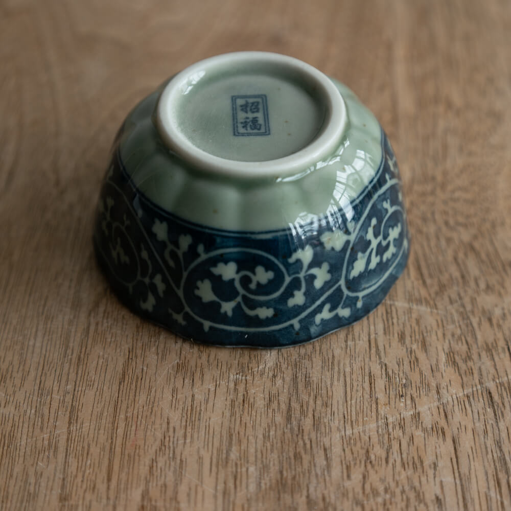 【WEB限定】益子唐草 梅型珍味小付 -器市-
