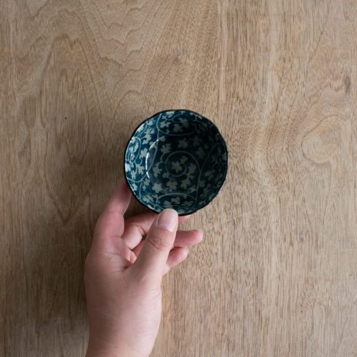 【WEB限定】益子唐草 梅型珍味小付 -器市-