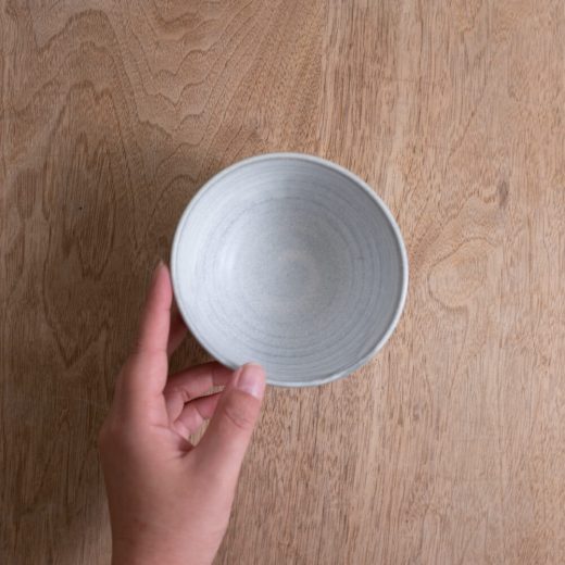 【WEB限定】しのぎ軽量茶碗 白 -器市-