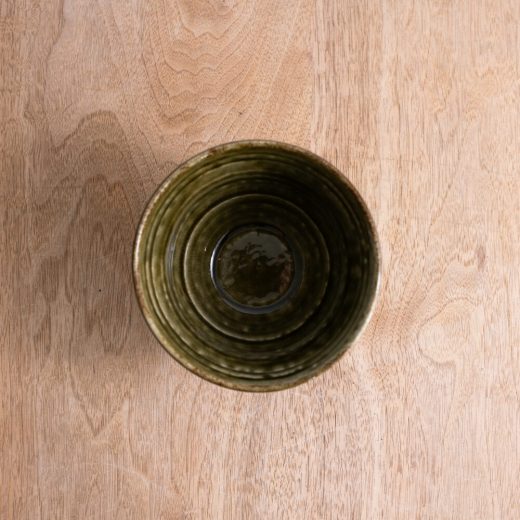 【WEB限定】イラボ織部茶漬け碗 -器市-