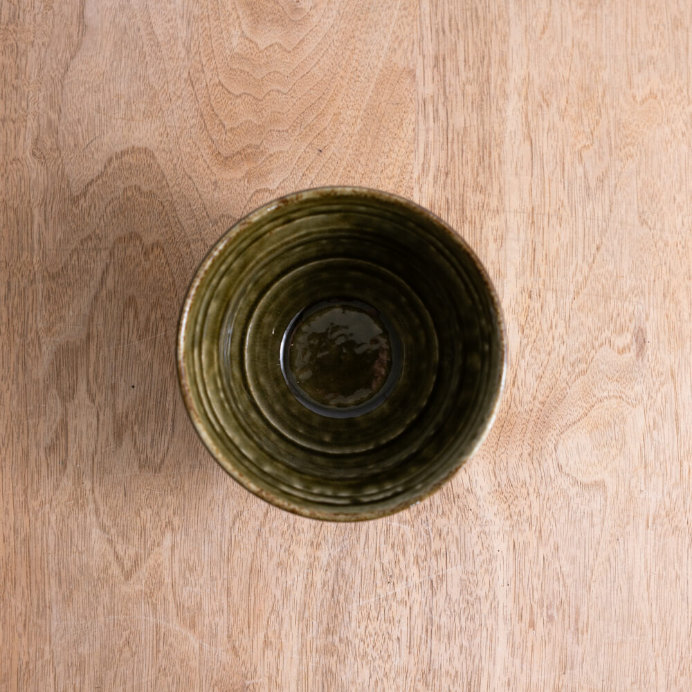 【WEB限定】イラボ織部茶漬け碗 -器市-