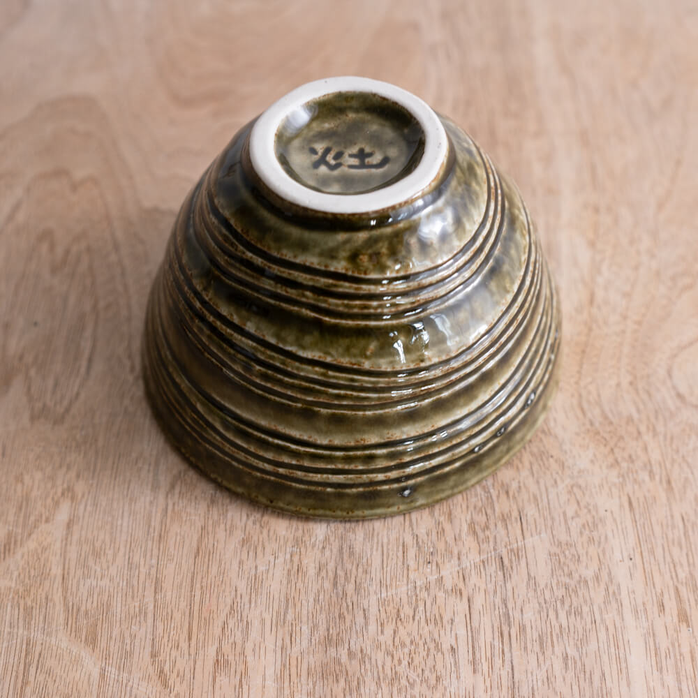 【WEB限定】イラボ織部茶漬け碗 -器市-