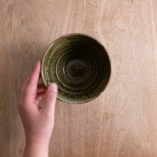 【WEB限定】イラボ織部茶漬け碗 -器市-