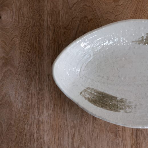 【WEB限定】刷毛目変形盛鉢 -器市-