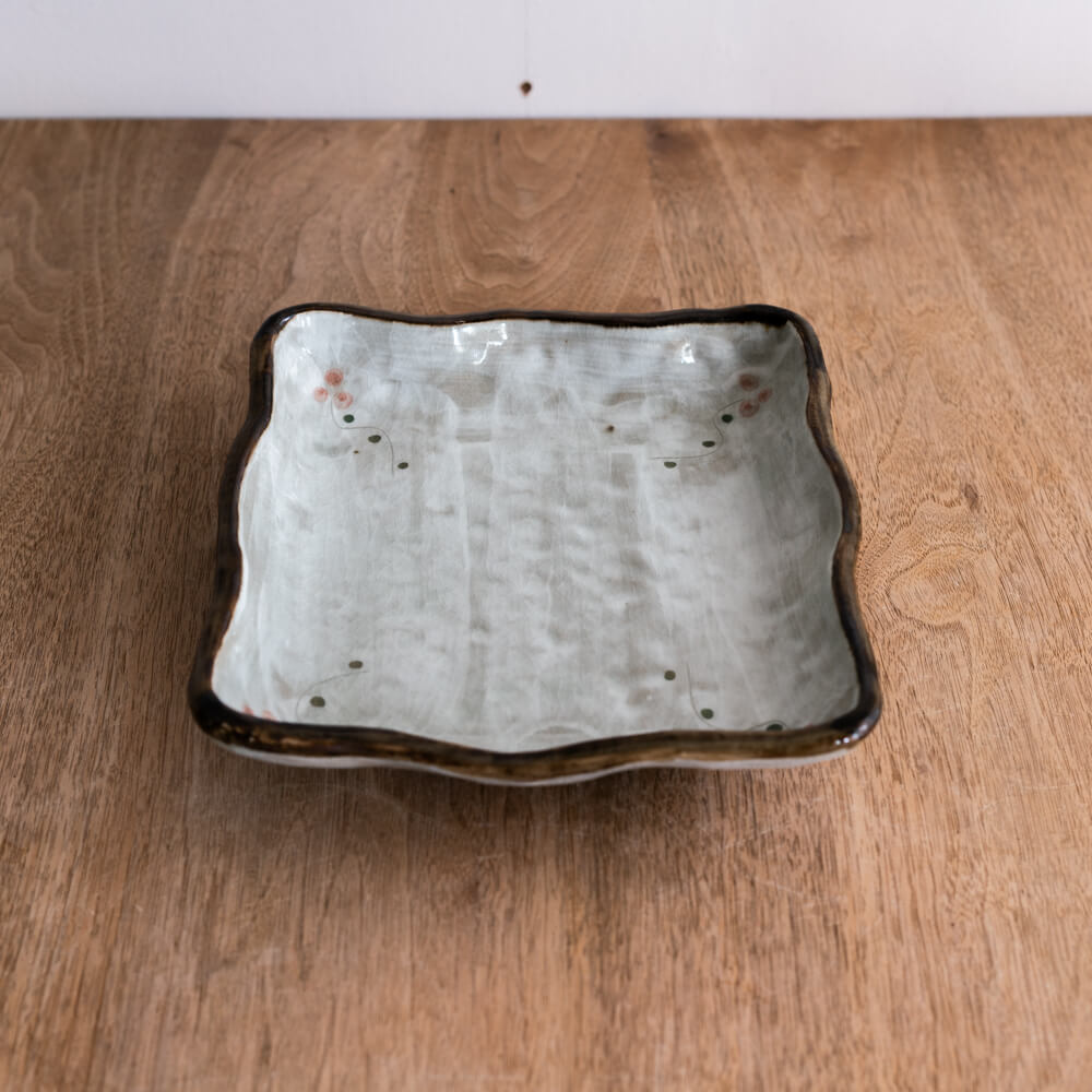 【WEB限定】木の実 菓子鉢 (角) -器市-