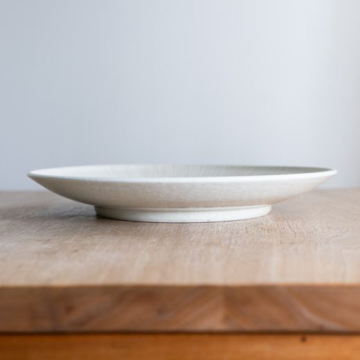 【WEB限定】刻み乱十草 白 尺皿 -器市-