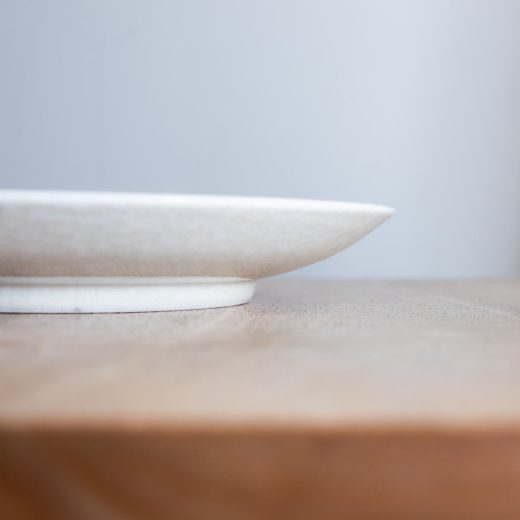 【WEB限定】刻み乱十草 白 尺皿 -器市-