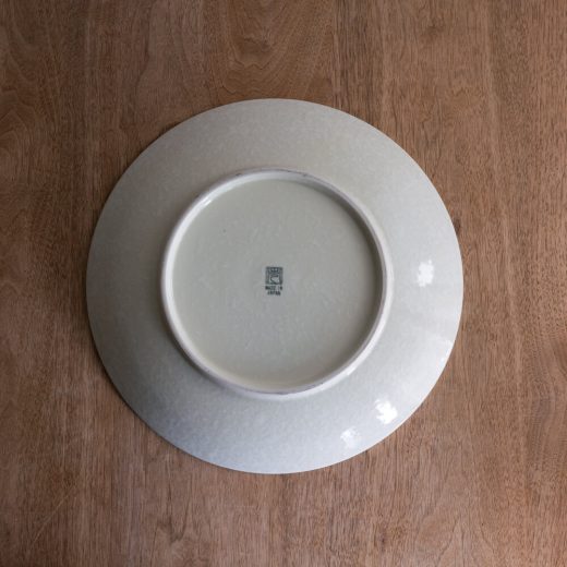 【WEB限定】刻み乱十草 白 尺皿 -器市-