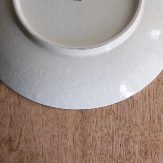 【WEB限定】刻み乱十草 白 尺皿 -器市-