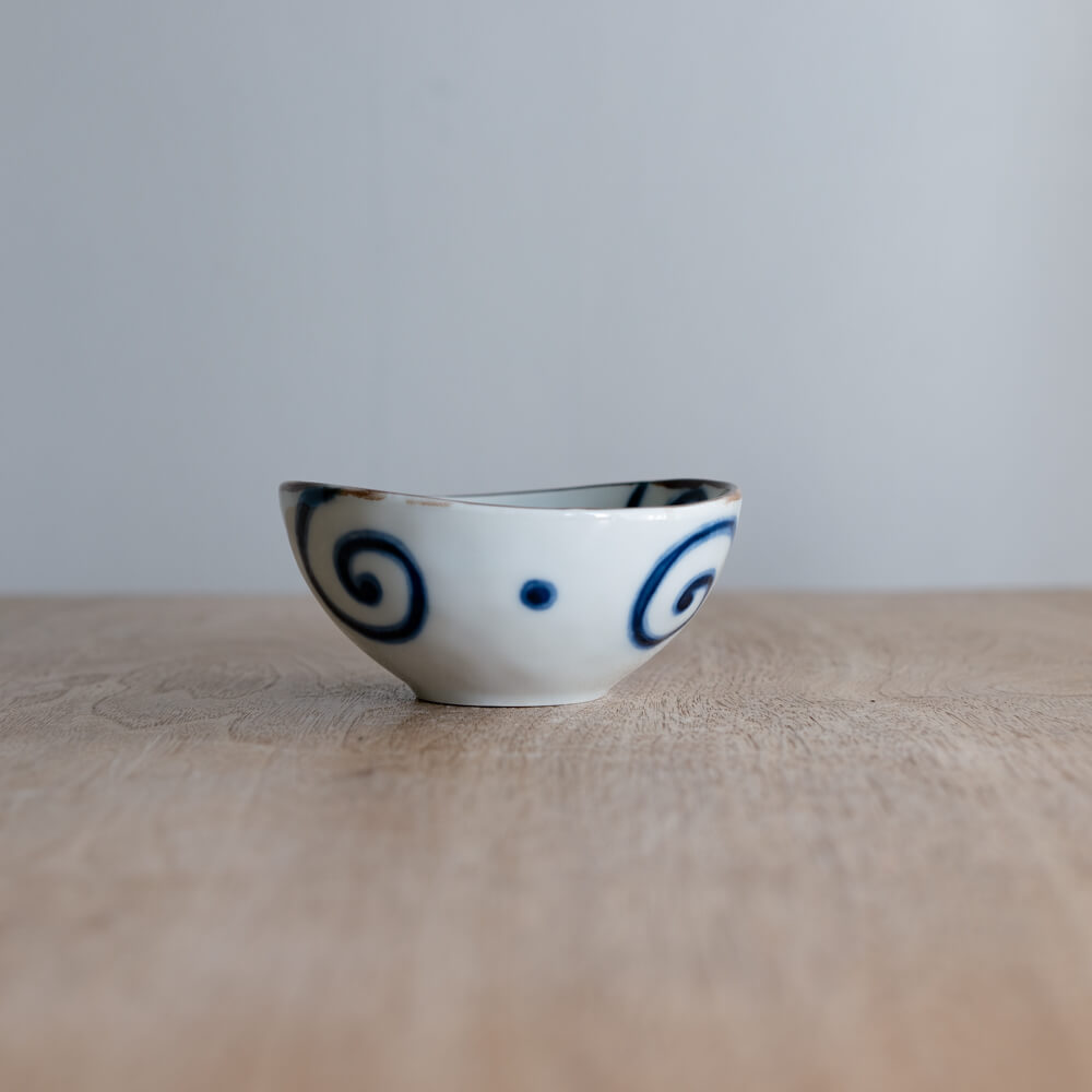 【WEB限定】渦たわみ3.5鉢 -器市-