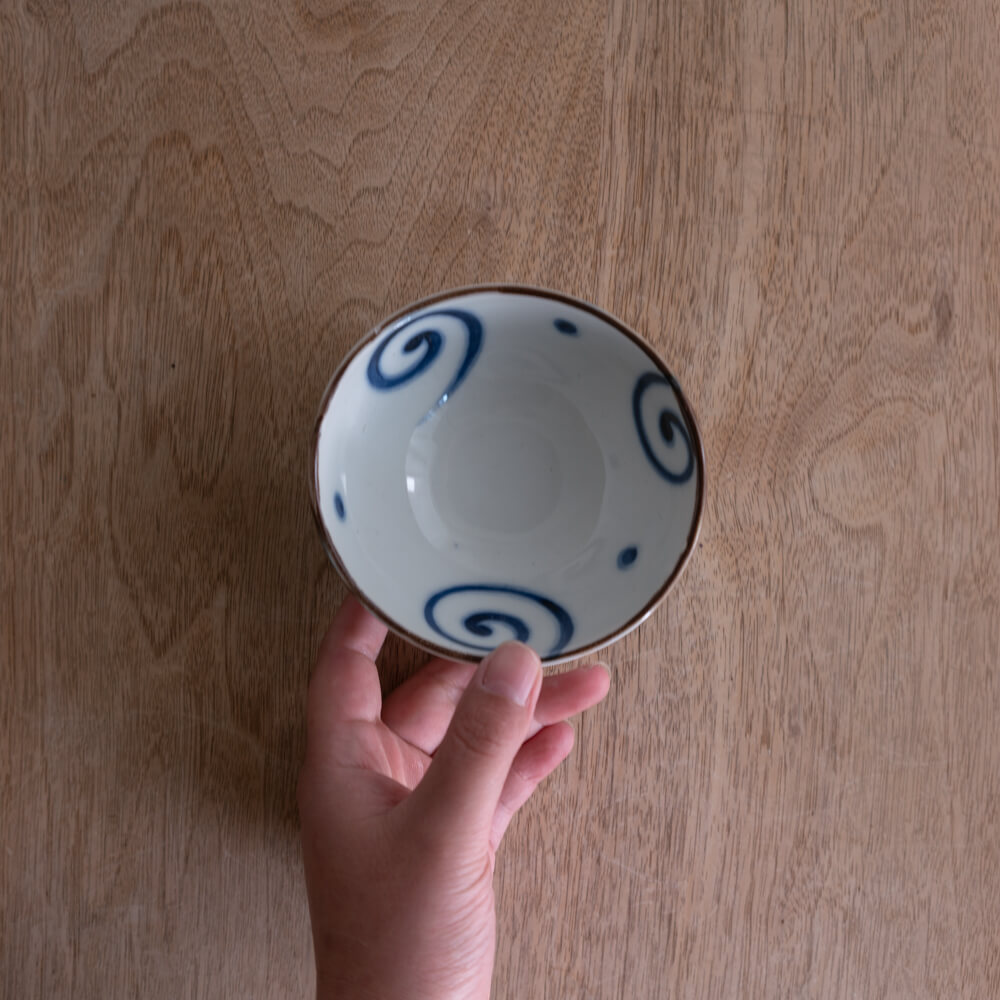 【WEB限定】渦たわみ3.5鉢 -器市-