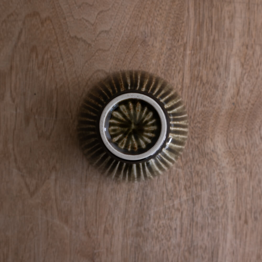 【WEB限定】織部しのぎ小鉢 -器市-