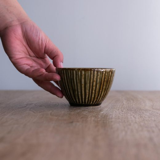 【WEB限定】織部しのぎ小鉢 -器市-